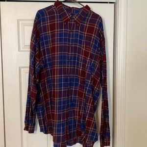 Mens Big and Tall Foundry Flannel